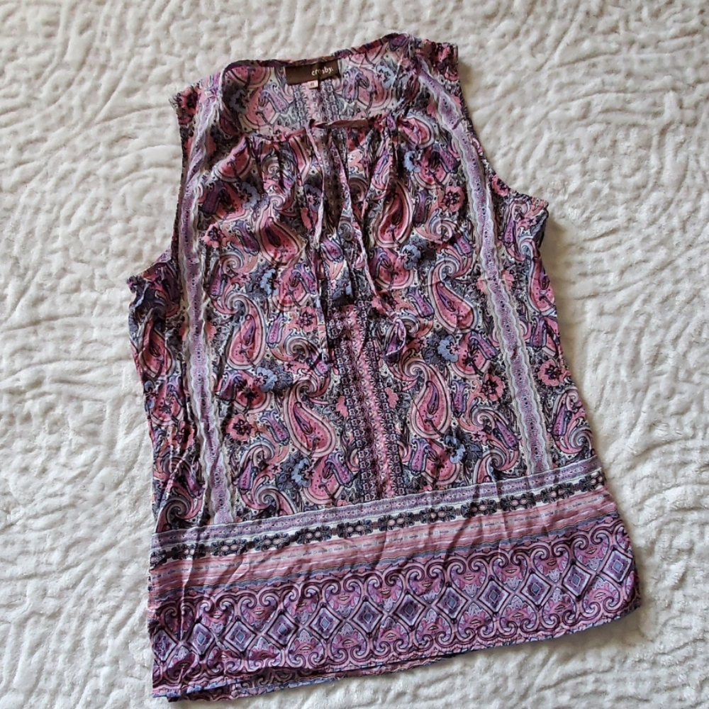 Crosby Paisley Top